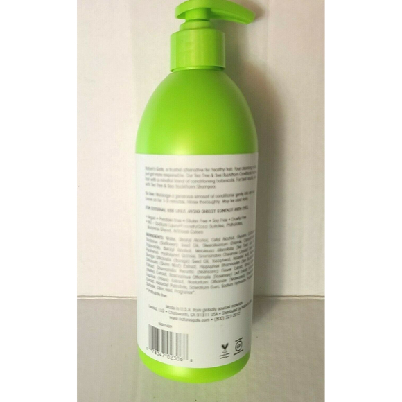 Nature’s Gate Conditioner For Oily Hair Tea Tree & Sea Buckthorn 18 oz Rare NEW - Picture 4 of 4